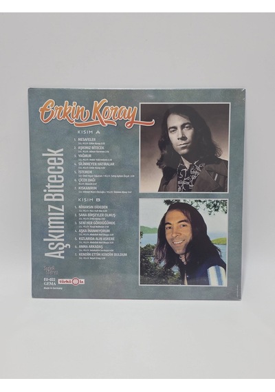 Erkin Koray - Aşkımız Bitecek Lp Plak