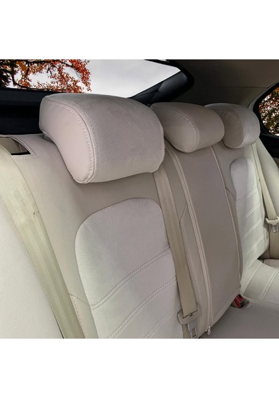 Skoda Superb Uyumlu Araca Özel Oto Koltuk Kılıfı 158482 Açık Bej