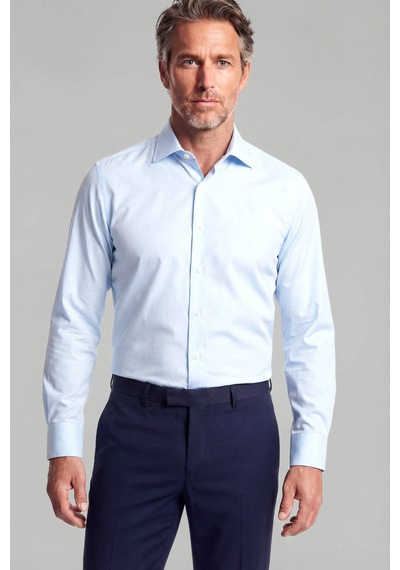 Bisse Klasik Yaka Regular Fit Açık Mavi Uzun Kol Cepsiz Erkek Gömlek Gmkls250061 33 Açık Mavi