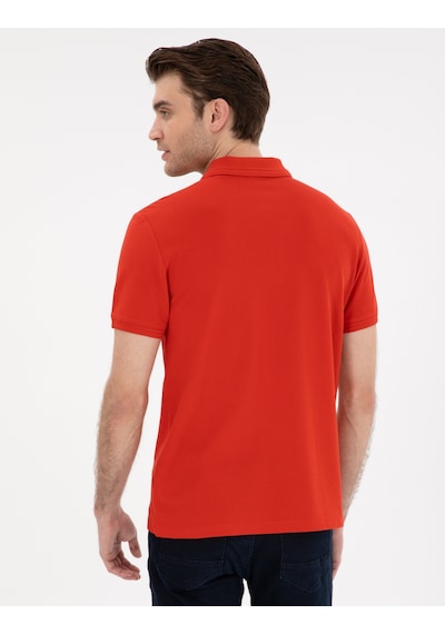 Pierre Cardin Erkek Kırmızı Tişört Basic 50306448-vr030 Kırmızı