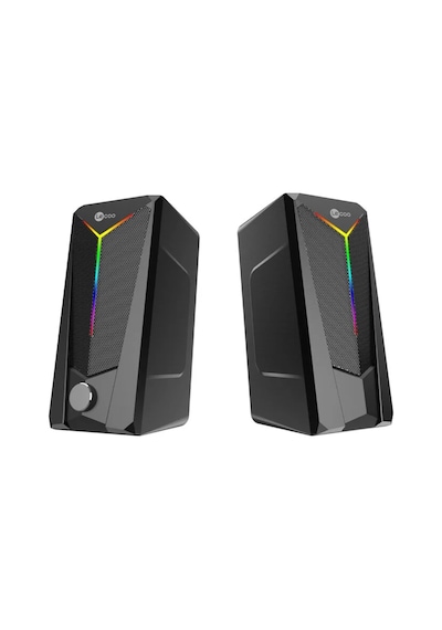 Lecoo Rgb Bilgisayar Hoparlörü - Ds104 Kablolu 1+1 Bilgisayar Rgb Oyuncu Hoparlörü