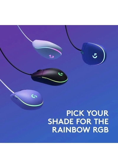 Logitech G203 Kablolu Gaming Mouse + Pad Mavi Mouse Diğer