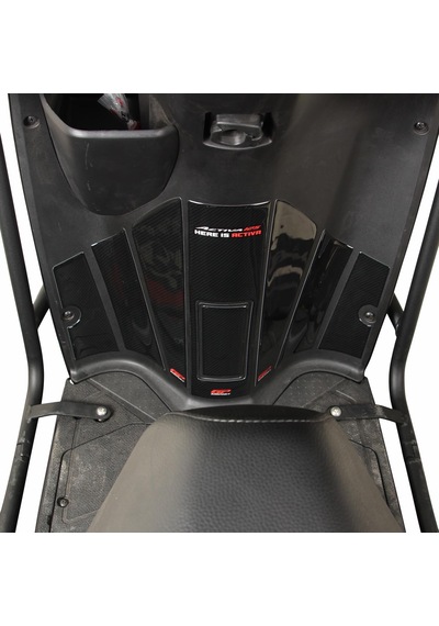 GP Kompozit  Honda Activa 125 2023-2024 Uyumlu Tank Pad Seti Karbon