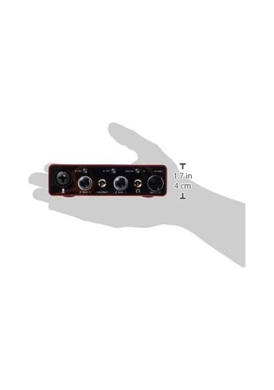 Glx-700rd Üst Segment Usb Stüdyo Ses Kartı 2 Giriş 2 Çıkış 24bit/192khz