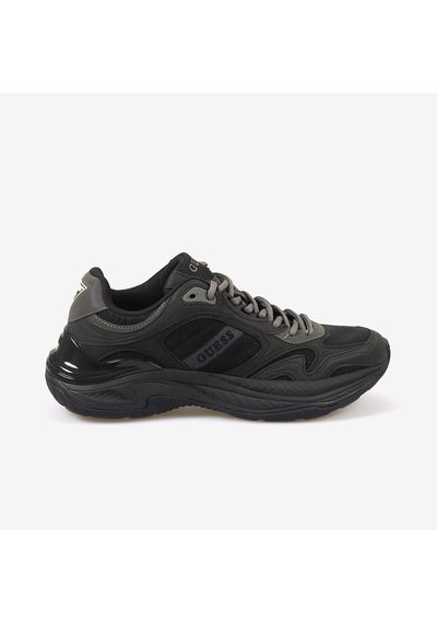 Guess Erkek Vegan Spor & Sneaker Ayakkabı Fmtsquele12 siyah