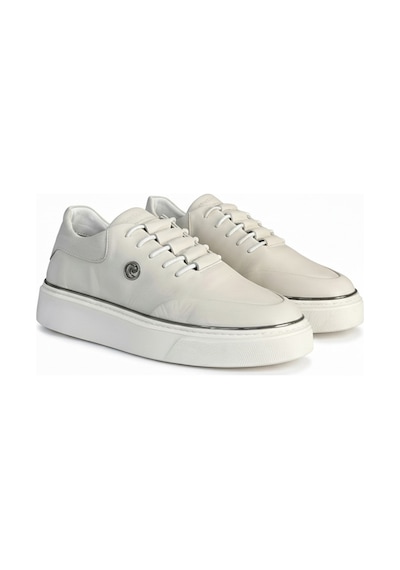 Pierre Cardin 1601275 Premium Hakiki Deri Günlük Erkek Sneaker Şık Ayakkabı Beyaz