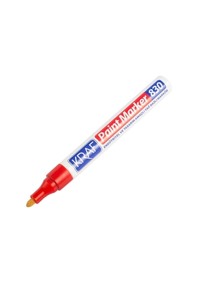 Kraf Paint Markör 830  Kırmızı