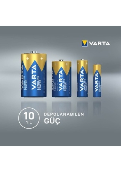 8'li Alkalin Kalem Pil İle Güçlü Performans Sağlayın