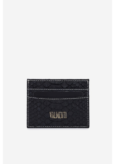 Valmenti Unisex Hakiki Deri Siyah Kartlık 1148 062 Krtlk Sk25-26 Sıyah Pıton Siyah