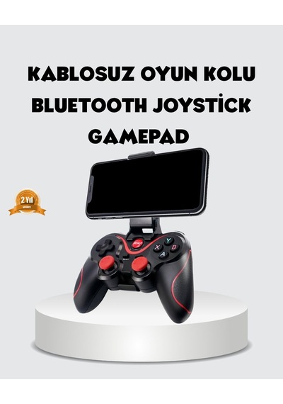 Northcity Kablosuz Bluetooth Gamepad - Tek Cihaz Destekli, Ergonomik Oyun Kumandası