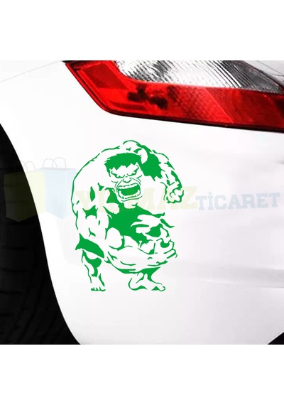 Hulk Dev Adam Oto Sticker Yapıştırma Etiket Çıkartma Kaliteli