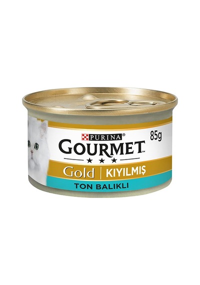Purina Gourmet Gold Kıyılmış Ton Balıklı Yetişkin Kedi Konservesi 6 x 85 G