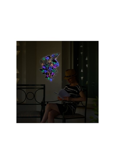 Led Işıklı Çiçekler Ve Sinek Kuşu Dekoratif Tablo Balkon Duvar Dekorlu Gece Lambası Çok Renkli - 737260862 Çok Renkli Led Işıklı Çiçekler Ve Sinek Kuşu Dekoratif Tablo Balkon Duvar Dekorlu Gece Lambası Çok Renkli - 737260862 Çok Renkli