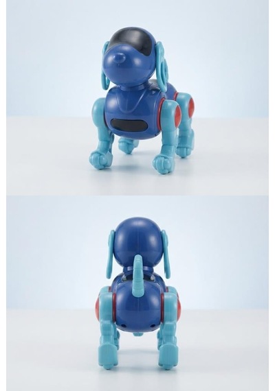 Yürüyen Robot Müzik Ve Işıklı 16 Cm Sallanan Kafalı Gerçekçi Haraketli Eğlenceli Oyuncak Köpek Mor