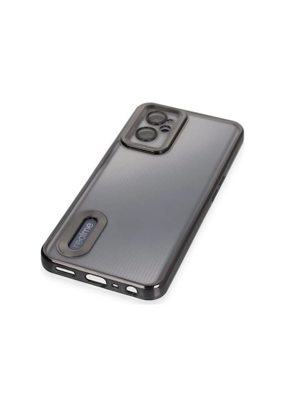 Cosmotex Newface Realme 9i 4g Kılıf Slot Silikon - Siyah Sıyah