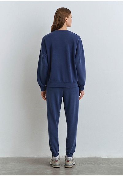 Mavi Oversize Lacivert Kadın Sweatshirt M168837-70491 Lacivert