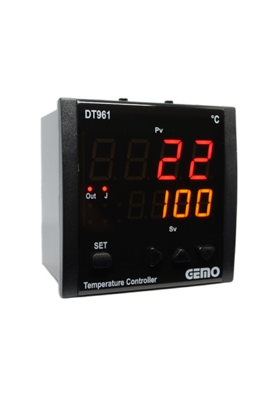 Gemo Dt961-230vac-r ,96x96mm 110v..220vac Tc-j Kontak-1a1k Isı Kontrol