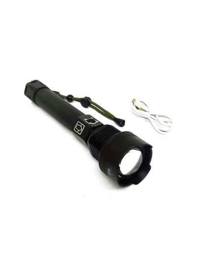 TELESKOPİK PROFORSYONEL EL FENERİ - LAZER LED SİSTEMLİ - CREE XHP