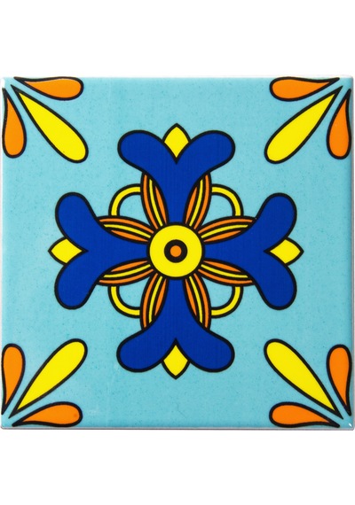 Can Seramik – 10x10 Cm. Cç-96 Kütahya Çini Karo 5'li 1 Paket