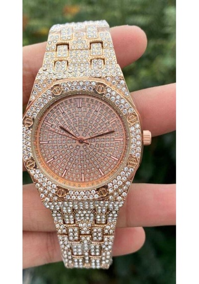 Kadın Kol Saati Zircon Taşlı Rose - 134332924 Rose Gold