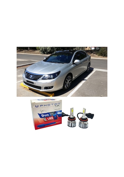 Renault Latitude Kısa Far Ampulü H7 Duo Yeni Seri Beyaz 2010-2015