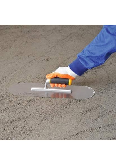 Metal Elastomer Saplı Havuz Malası 45 Cm Harç Derz Sıva Yüzey Düzleştirme Beton Çimento Mala Saten