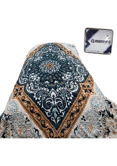Merinos Fashion Çift Kişilik Vizon Battaniye 200x240 -azul Petro