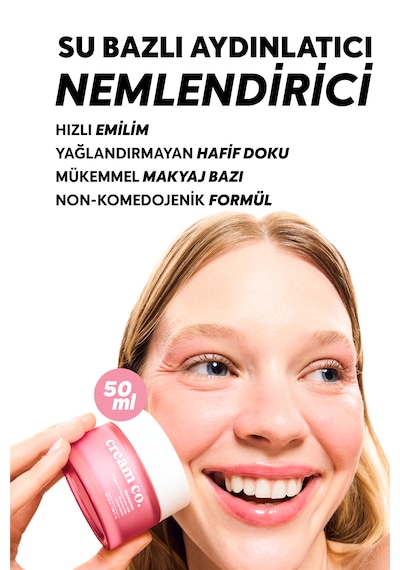 Cream Co. Aydınlatıcı Temizleyici ve Nemlendirici Bakım Seti