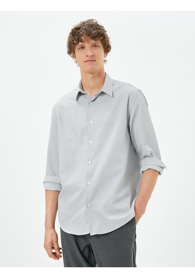 Koton Basic Gömlek Klasik Yaka Minimal Desenli Düğmeli Non Iron Beyaz Desenli 4wam60024hw 4WAM60024HW0D0 Beyaz Koton Basic Gömlek Klasik Yaka Minimal Desenli Düğmeli Non Iron Beyaz Desenli 4wam60024hw 4WAM60024HW0D0 Beyaz