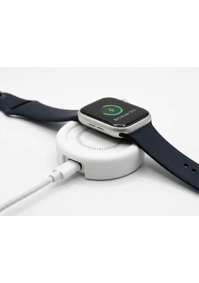 Apple Watch İçin Kablosuz Şarj Cihazı 2.5w Usb-c Girişli Ve Metal Gövdeli Mini Şarj Adaptörü Tüm Watch Serileri Series 1-9, Se, Ultra Çok Renkli Apple Watch İçin Kablosuz Şarj Cihazı 2.5w Usb-c Girişli Ve Metal Gövdeli Mini Şarj Adaptörü Tüm Watch Serileri Series 1-9, Se, Ultra Çok Renkli