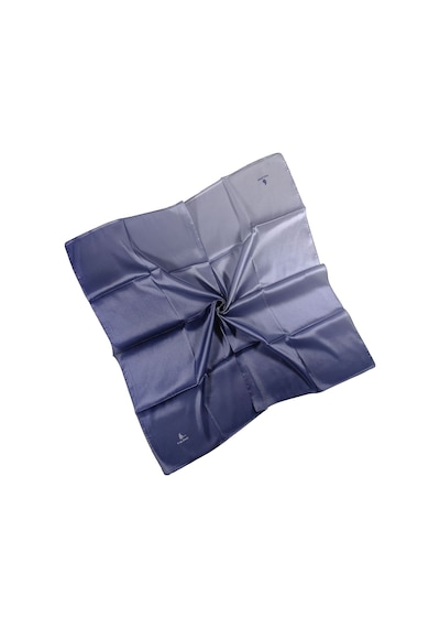 Mim Eşarp Mısırlı Eşarpları Degrade Kristal Sport Bulut Desenli Polyester Eşarp İndigo