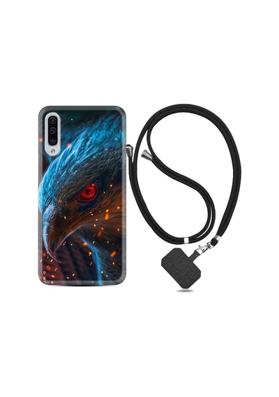 Samsung Uyumlu Galaxy A30S Kılıf Ipli Askılı Şahin 1756