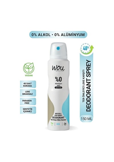 Wou Deodorant 150 Ml Men