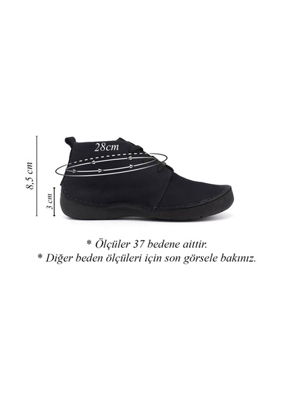 Gönderir Gönderi R Kadın Laci Nubuk Bağcıklı Hakiki Deri Comfort Bot Dkzb02842661 Lacivert