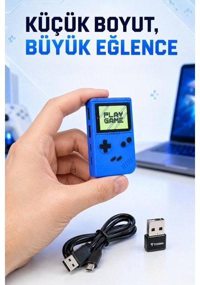 Retro Oyun Konsolu Usb Hub Dağıtıcı 2.0 Usb + Type-c Port Çoğaltıcı Yd51 Lacivert