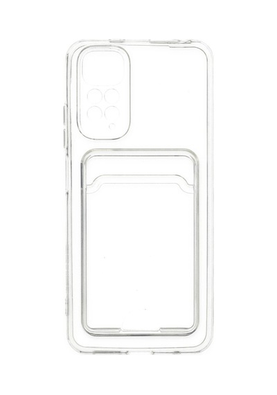 Redmi Note 11 Kılıf Kart Şeffaf Silikon - Şeffaf İtdark25038