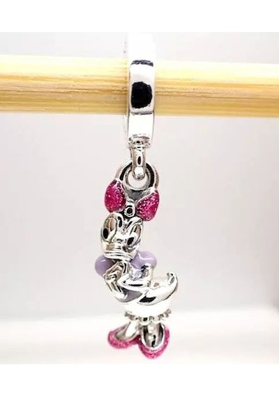 Fubena Daisy Duck Sallantılı Charm Gümüş