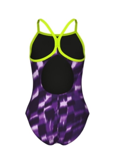 Arena G Wave Swimsuit Lightdrop Back Kız Çocuk Yüzücü Mayosu 011740900 Çok Renkli