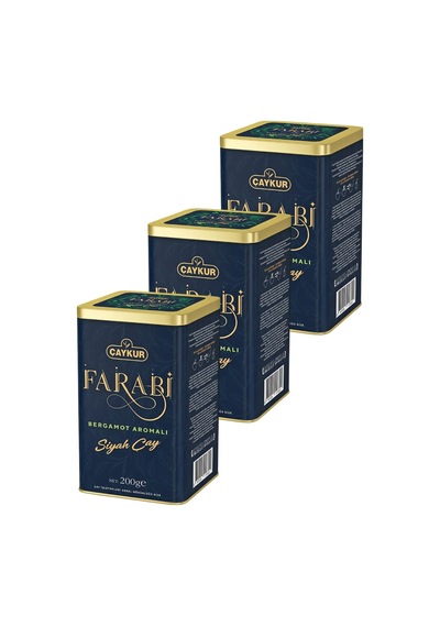 Farabi Çayı Bergamotlu 200 Gr. Üçlü Paket