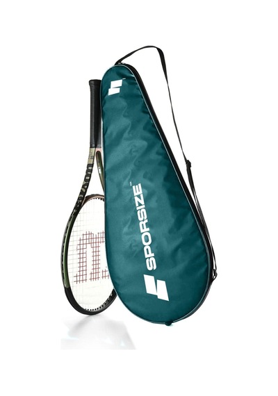 Tennis Racket Cover Tenis Raketi Kılıfı Çantası Koyu Yeşil Sadece Kılıf