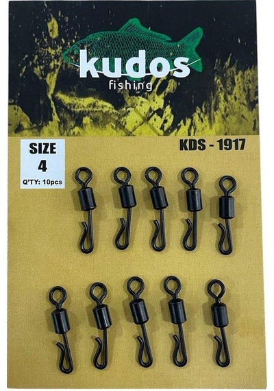 Kudos Kds-1917 No:4 2cm Hızlı Değişim Fırdöndüsü 10 Adet