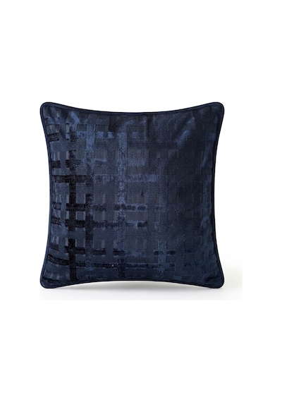 "felix" Kadife Dokulu Kırlent Kılıfları - 45x45 Lacivert