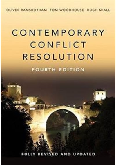 Contemporary Conflict Resolution- Polity Press