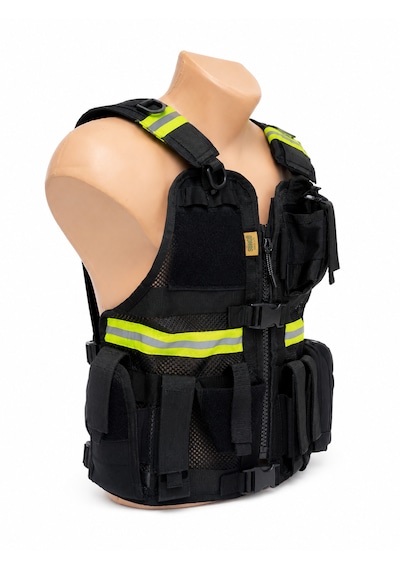 Süngü Tactical Jandarma Trafik Yeleği Siyah
