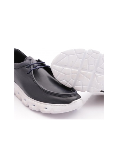 Dgn 2661 Erkek Sneaker Ayakkabi Lacivert Beyaz