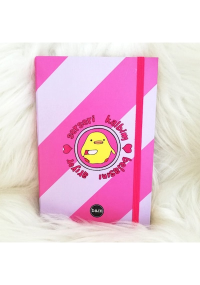Serseri Kalbim Belasını Arıyor Lastikli Defter
