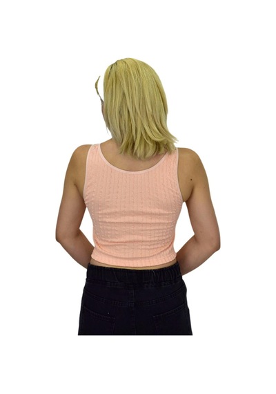 Kadın İp Askılı Pedli Crop 8136 Bgl-st03783 001