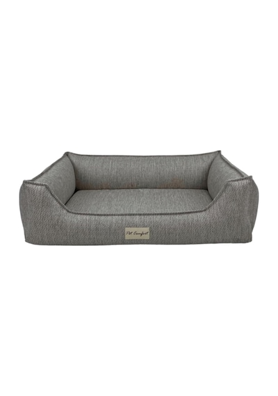 Pet Varius Açık Gri Köpek Yatağı L 70x90cm Açık Bej