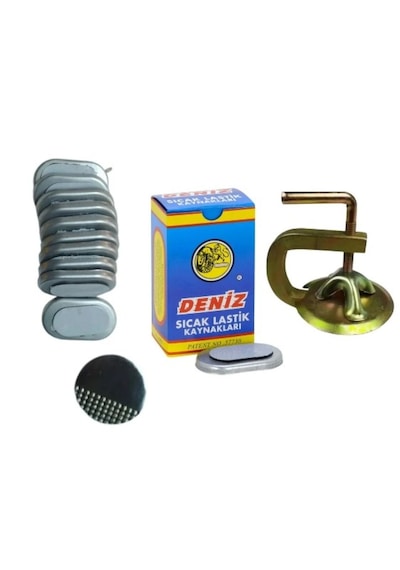 Sıcak Lastik Yama Ve Mengene Seti Sıcak Lastik Kaynak Seti 1 Paket + Mengene