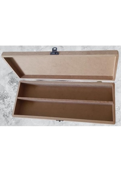 1448bng90249hobi Adn Dekoratif Şiş Kutusu Ahşap Mdf Ham Cnc Kesim Klipsli Model El Yapım